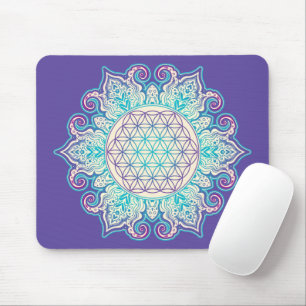 Mousepad Flor Da Vida - Índia Mandala 2