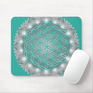 Mousepad FLOR DA VIDA - Sagrado Geometrie Light 2