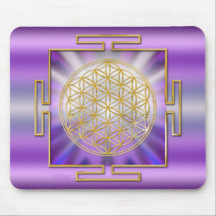 Mousepad Flor da vida Yantra