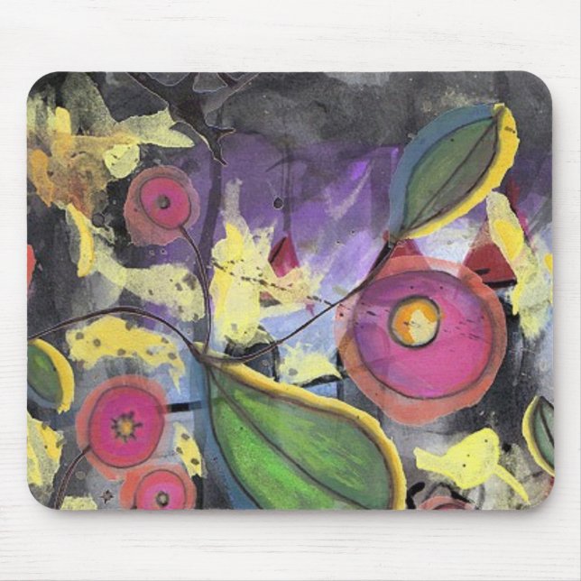 Mousepad Flor de cerejeira (Frente)