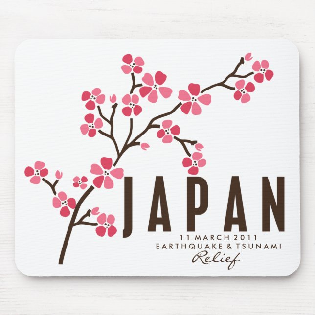 MOUSEPAD FLOR DE CEREJEIRA - JAPÃO (Frente)