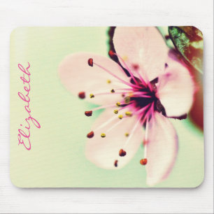 Mousepad Flor de Flor de Cereja Personalizada
