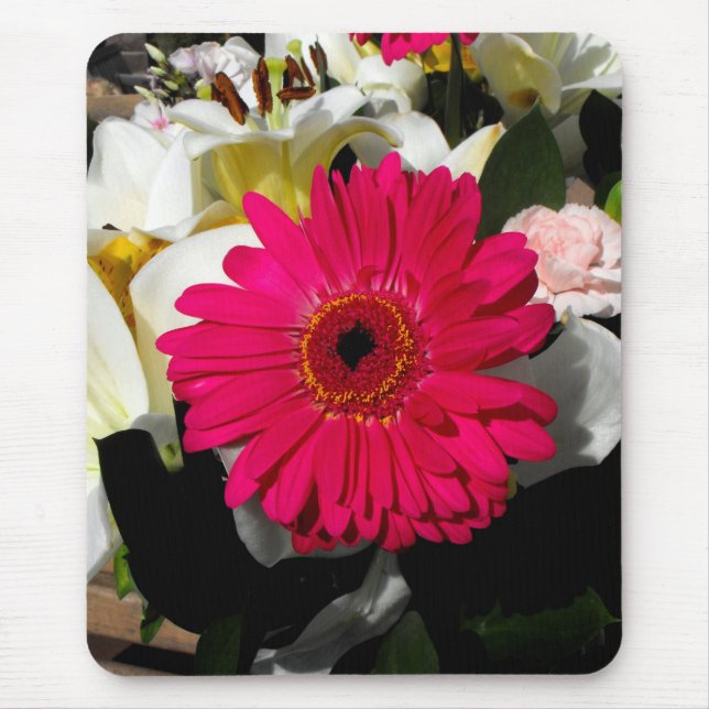 Mousepad Flor de Gerbera (Frente)