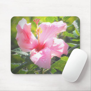 Mousepad Flor de Hibiscus Rosa