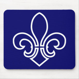Mousepad Flor de lis