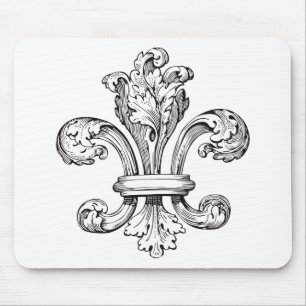 Mousepad flor de lis