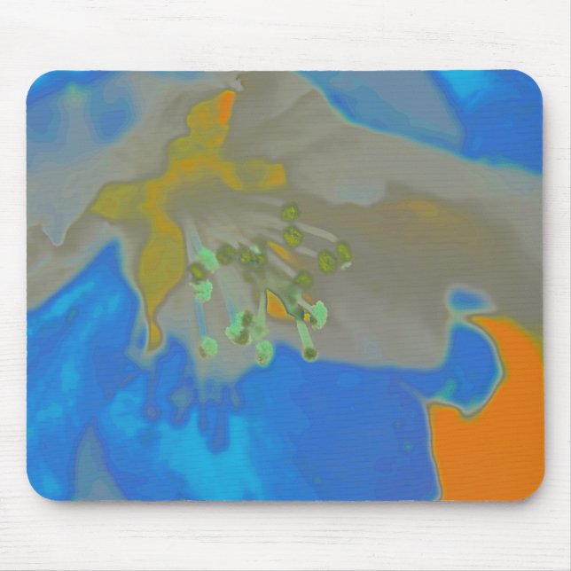 Mousepad Flor de maçã claro b/o/g (Frente)