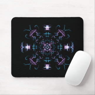 Mousepad Flor de Mandala Roxo e Azul
