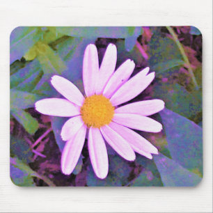 Mousepad Flor de Margarida Rosa