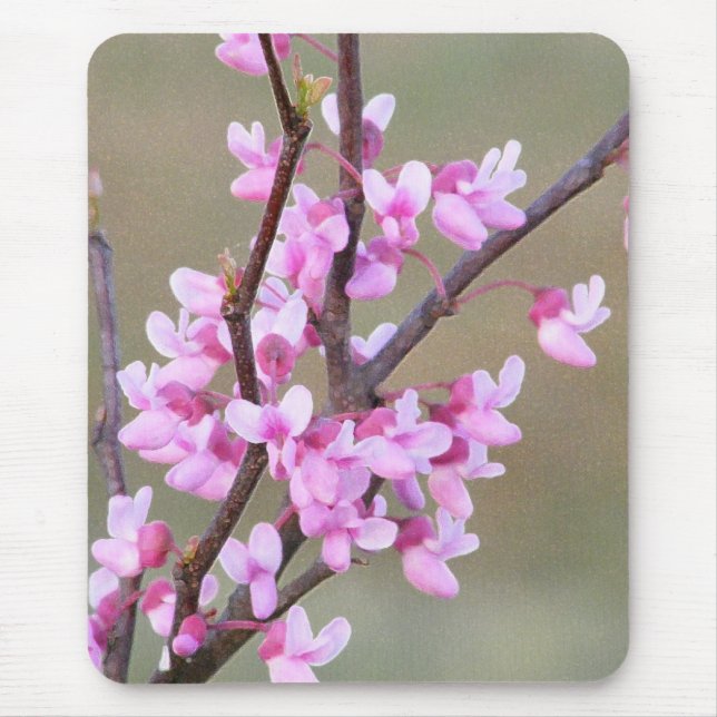 Mousepad Flor de Redbud (Frente)