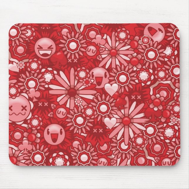 Mousepad Flor do poder de Clooci (Frente)