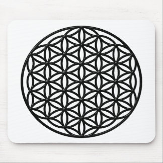 Mousepad Flor do símbolo sagrado da geometria da vida