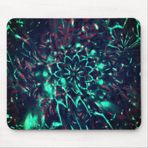 Mousepad Flor estranha perdida na floresta de escombros