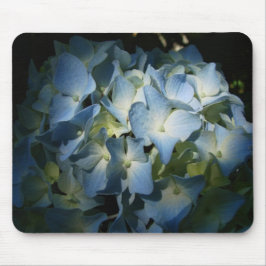 Mousepad Flor Floral Azul Hydrangea Foto