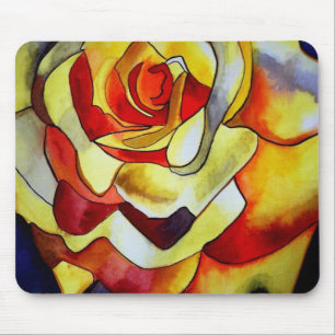 Mousepad Flor Freesia de Subida Amarela