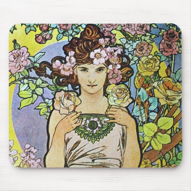 Mousepad Flor Girl (Frente)
