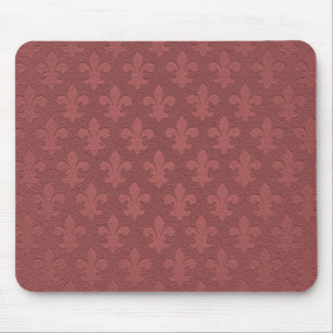 Mousepad Flor imperial de garnet simples com estampas