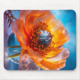Mousepad Flor Laranja