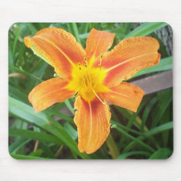 Mousepad Flor Laranja