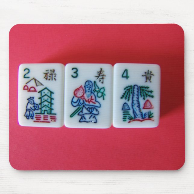 Mousepad Flor Mah-Jongg (Frente)