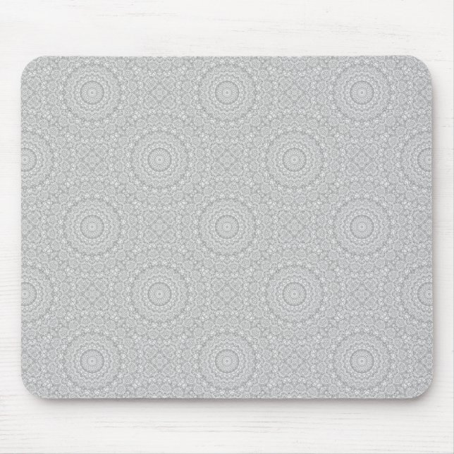Mousepad Flor Mandalal_MG_2221 BlackNWhite (Frente)