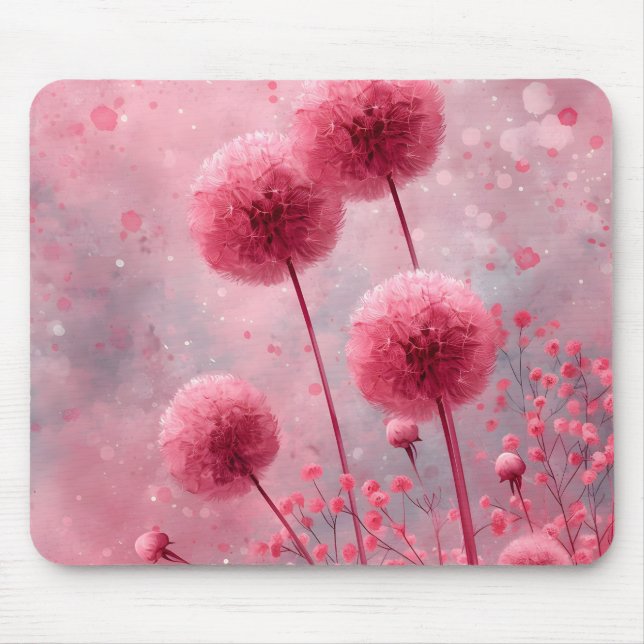 Mousepad Flor rosa (Frente)