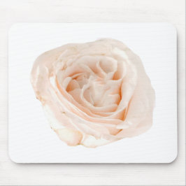 Mousepad Flor Rosa Branca