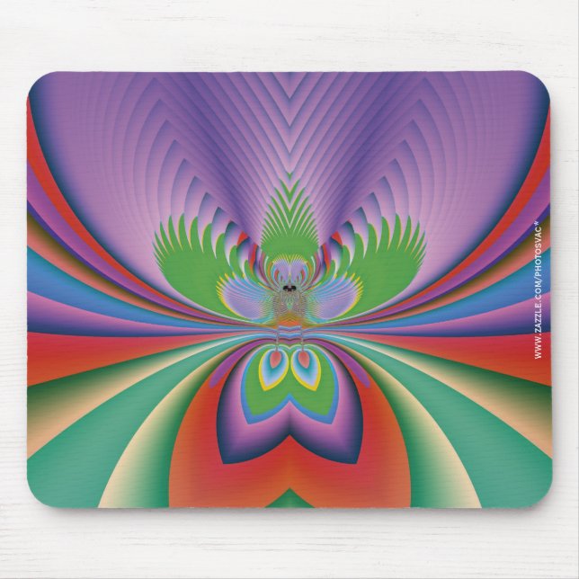 Mousepad Flor Roxo (Frente)