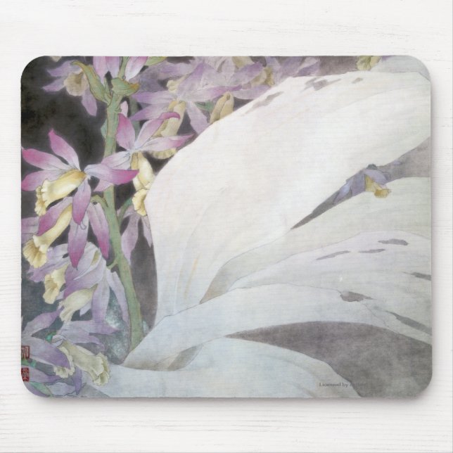 Mousepad Flor Seires II Phaiuses (Frente)
