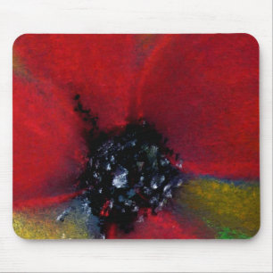 Mousepad Flor vermelha, Poppy.