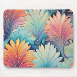 Mousepad Flora 1 Placa de Mouse Floral Pastel