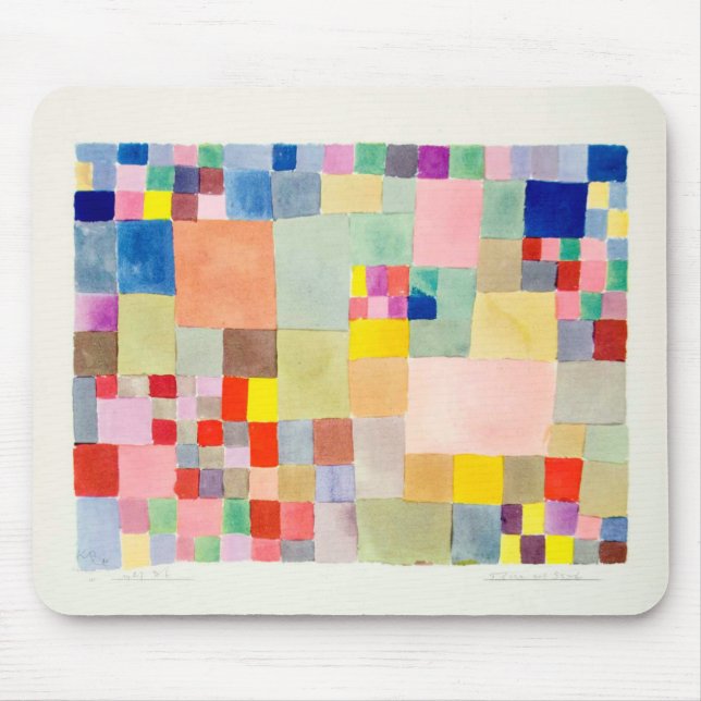 Mousepad Flora on sand , 1927 , Paul Klee (Frente)