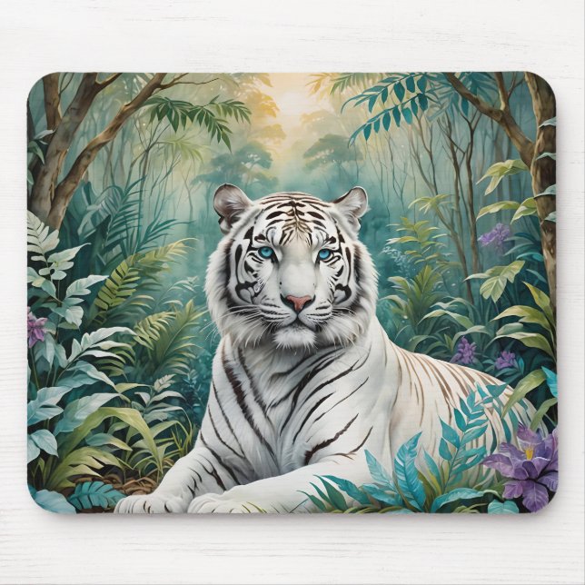 Mousepad Flora Selva Branca de Tigre (Frente)