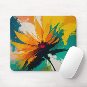 Mousepad Floração Enigmática – Uma Dança De Cor E Movimento