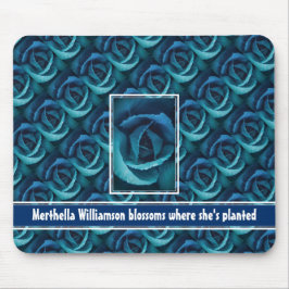 Mousepad FLORADAS PERSONALIZADAS ONDE ELA É PLANTADA Rosa A