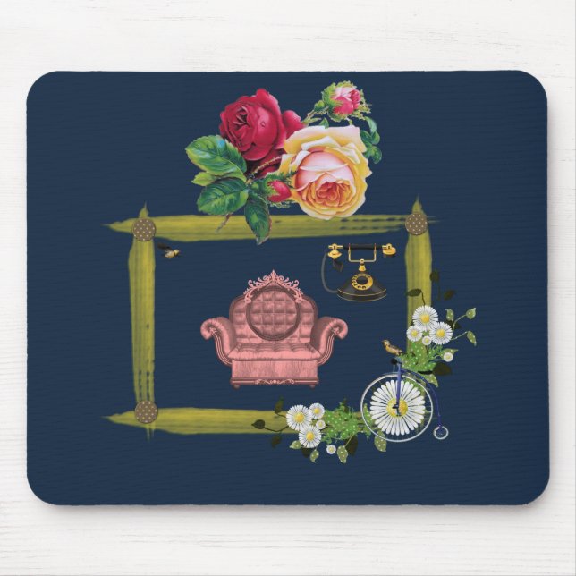 Mousepad Floral (Frente)