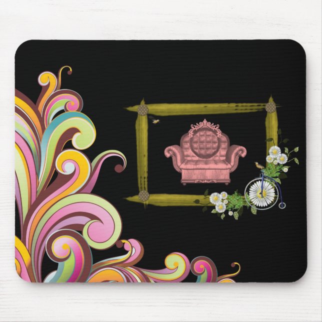 Mousepad Floral (Frente)