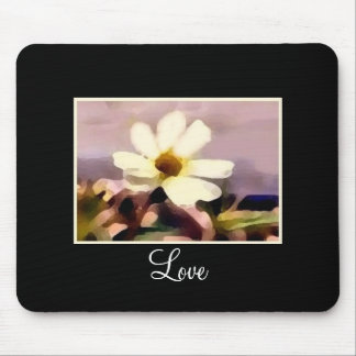 mousepad floral amor