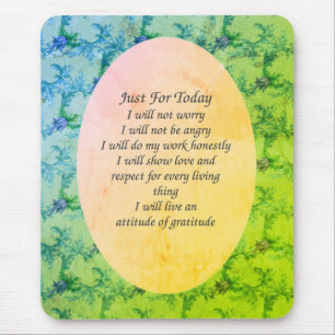 Mousepad Floral Apenas Para Hoje Inspiração