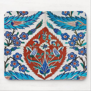 Mousepad Floral Cerâmico Turco