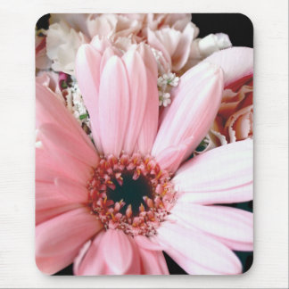 Mousepad Floral cor-de-rosa