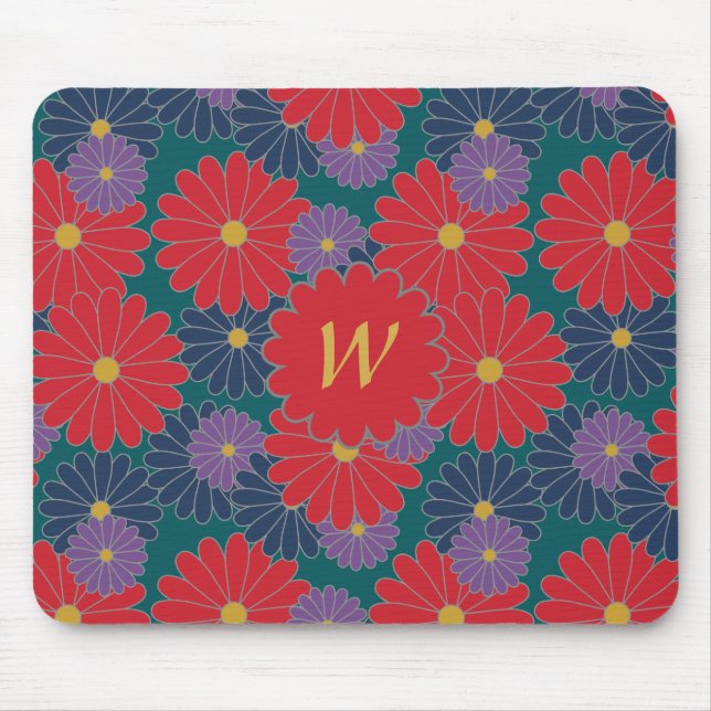 Mousepad Floral de Queda Splashy (Frente)