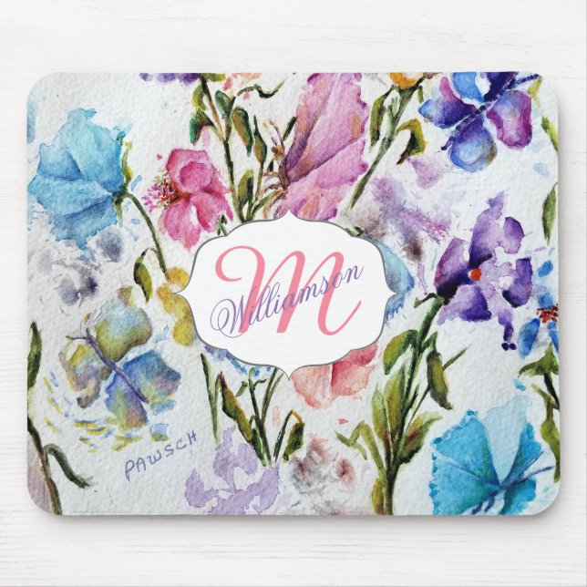 MOUSEPAD FLORAL E MANTEIGA PARA BRANQUEAMENTO (Frente)