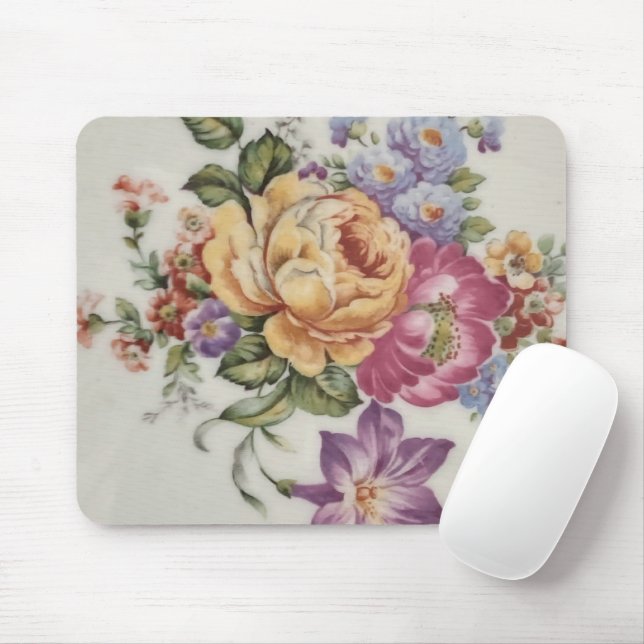 Mousepad Floral Fancy  (Com mouse)