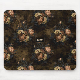 Mousepad Floral Gótico Vintage