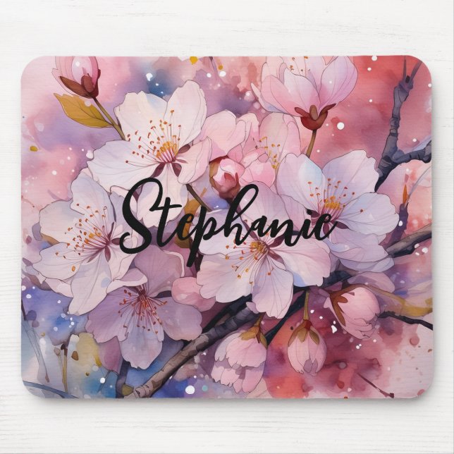 Mousepad Floral personalizado (Frente)
