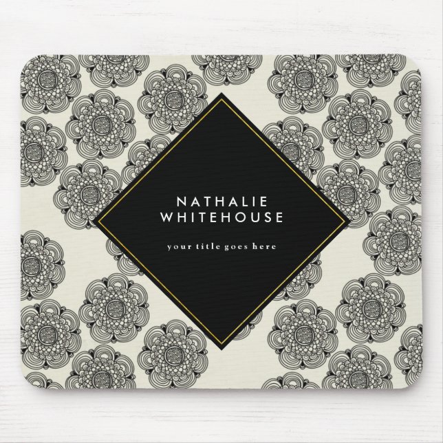 Mousepad floral personalizado (Frente)