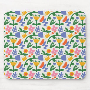 Mousepad Floral primavera Divertido