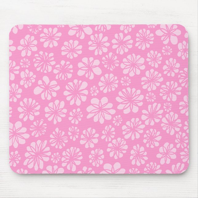 Mousepad Floral Rosa (Frente)