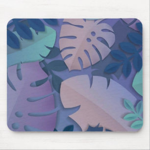 Mousepad Floral Vintage Nature Pintura Colorida